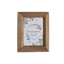 Photo frame Home ESPRIT Natural Crystal Mango wood Moutain