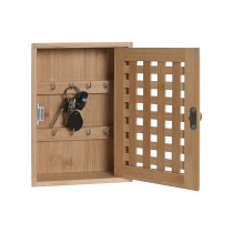 Key cupboard Home ESPRIT Natural 19 x 6 x 27 cm