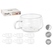 Tasse Vivalto OCT-DG23213L Transparent 280 ml (6 Unités)