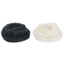 Pet bed Home ESPRIT White Dark grey 73 X 64 X 16 CM 2 Units