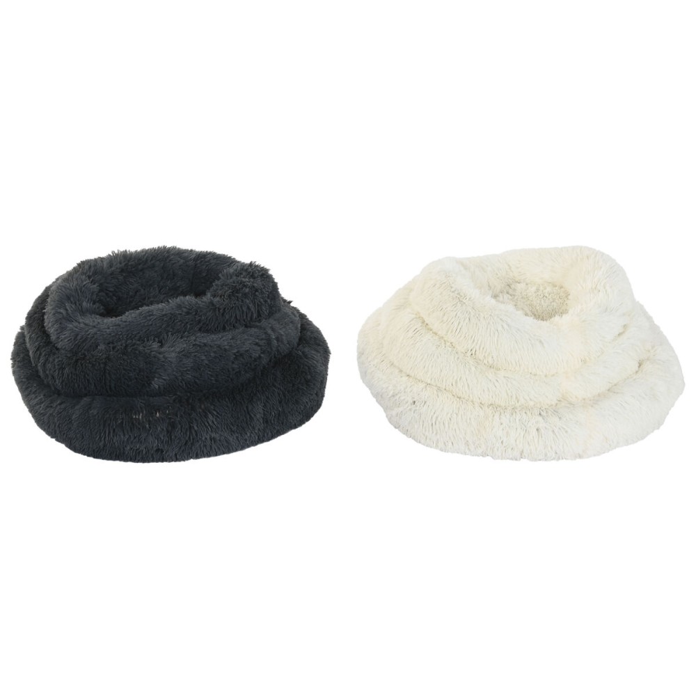 Haustierbettchen Home ESPRIT Weiß Dunkelgrau 73 X 64 X 16 CM 2 Stück