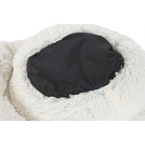 Lit pour animal domestique Home ESPRIT Blanc Gris foncé 73 X 64 X 16 CM 2 Unités