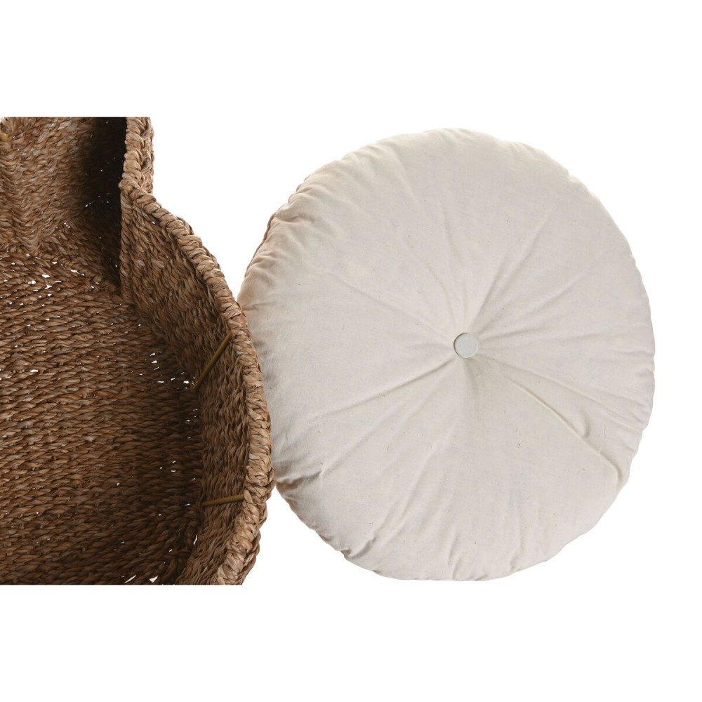 Haustierbettchen Home ESPRIT Weiß natürlich Naturfaser 55 X 45 X 18 CM
