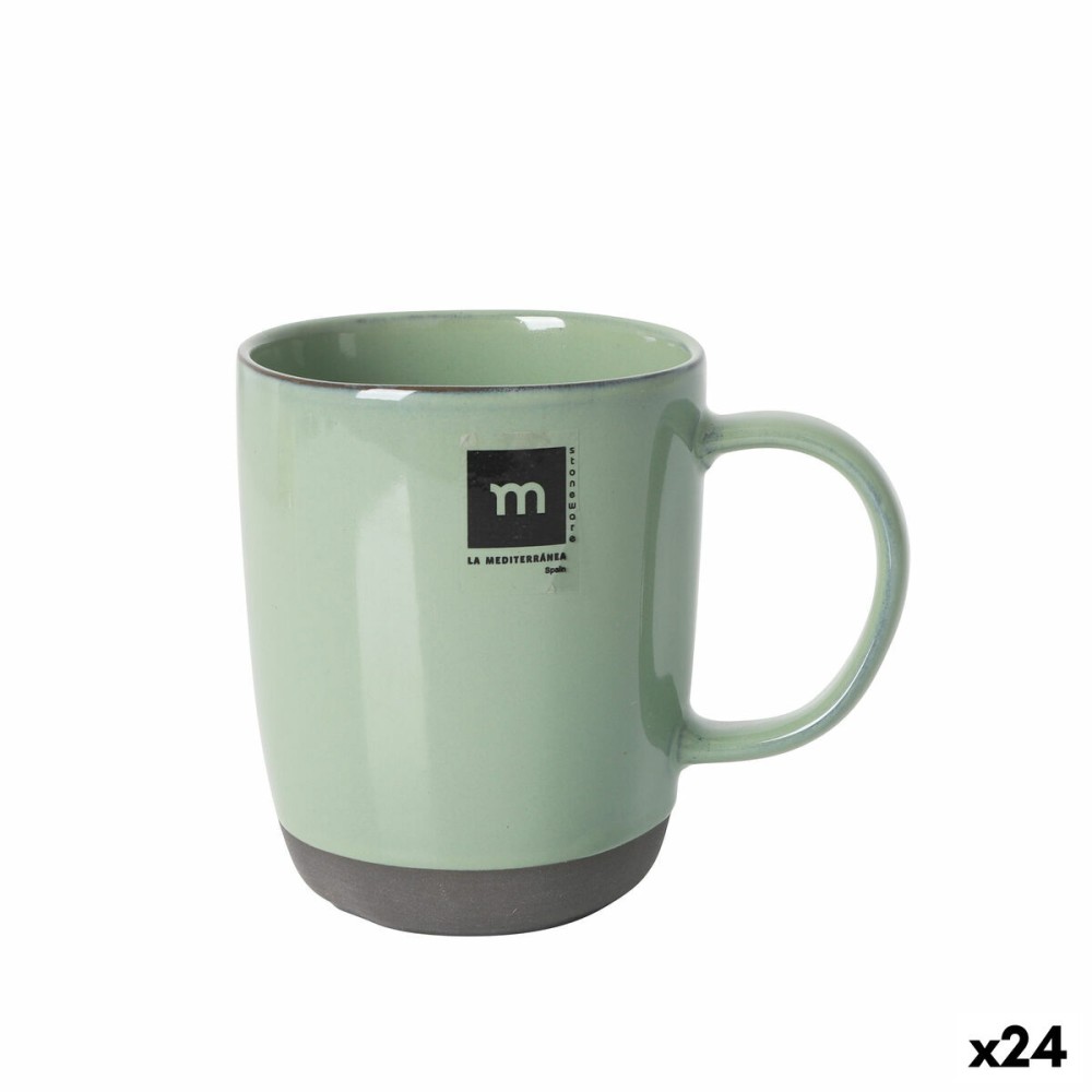 Cup La Mediterránea Black clay (24 Units)
