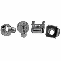 Support Startech CABSCREWM6 Argenté Acier inoxydable (50 Unités)