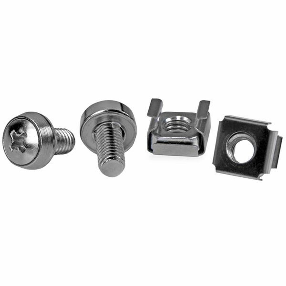 Support Startech CABSCREWM6 Argenté Acier inoxydable (50 Unités)