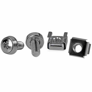 Support Startech CABSCREWM6 Argenté Acier inoxydable (50 Unités)