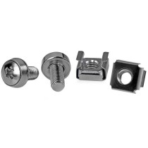 Holder Startech CABSCREWM6 Silver Stainless steel (50 Units)