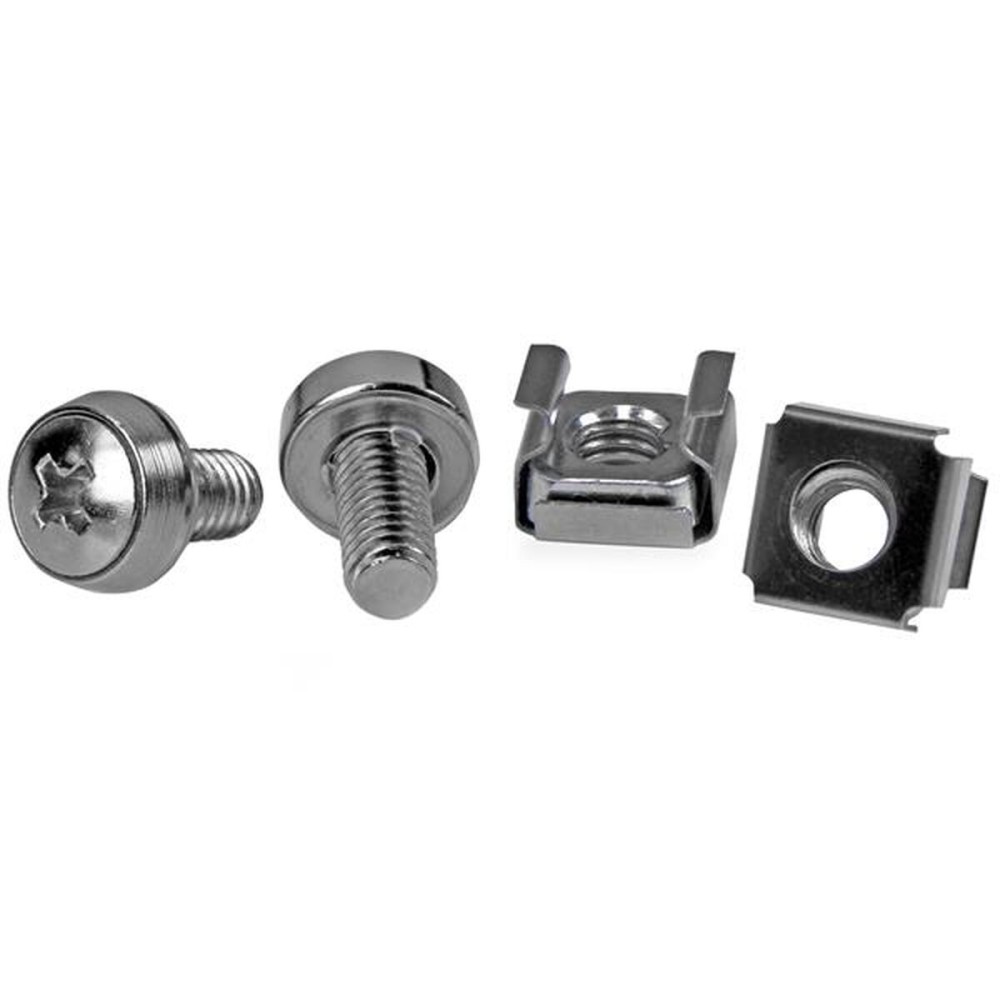 Support Startech CABSCREWM6 Argenté Acier inoxydable (50 Unités)