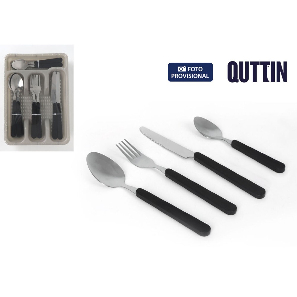 Cutlery Quttin Atenas Plastic 17 Pieces (6 Units)