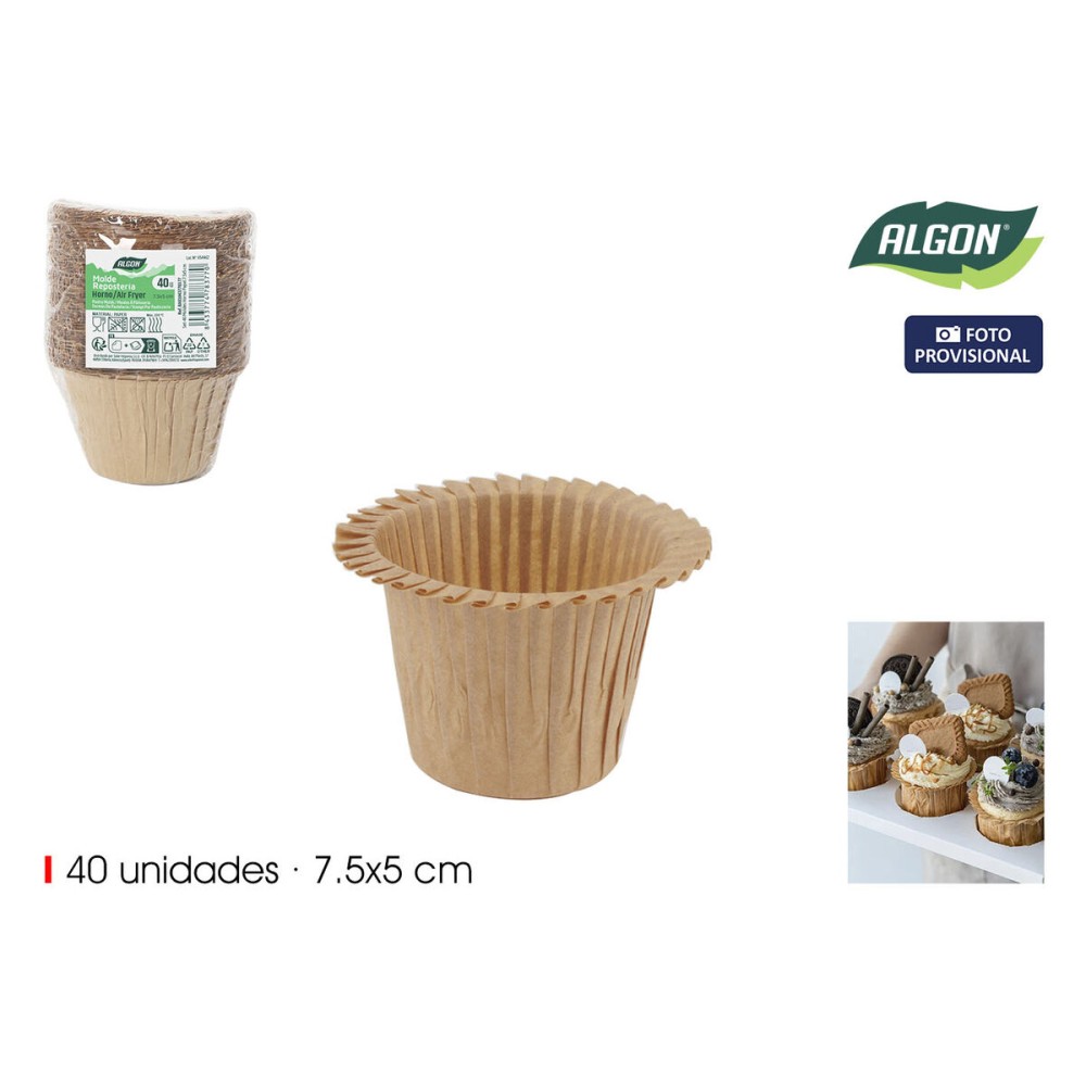 Backform Algon 4,5 x 5 cm (40 Stücke) (24 Stück)