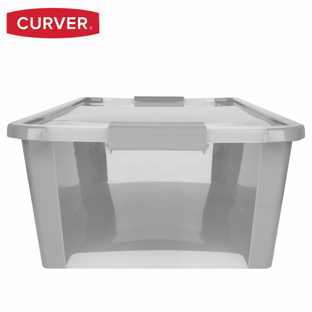 Aufbewahrungsbox Curver Grau Kunststoff 26 L 55 x 19 x 35 cm (7 Stück)