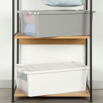 Storage Box Curver Grey Plastic 26 L 55 x 19 x 35 cm (7 Units)
