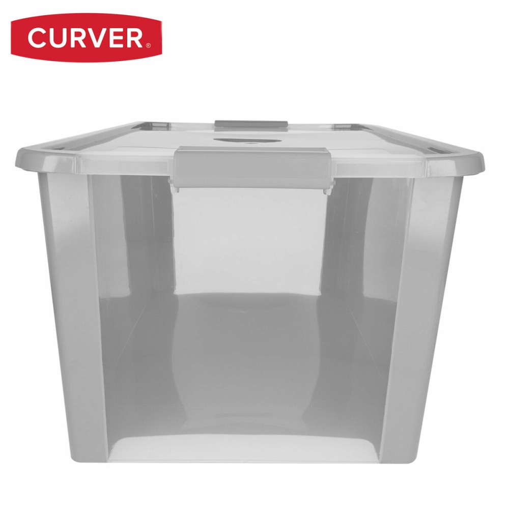 Storage Box Curver Grey Plastic 40 L 55 x 28 x 35 cm (5 Units)