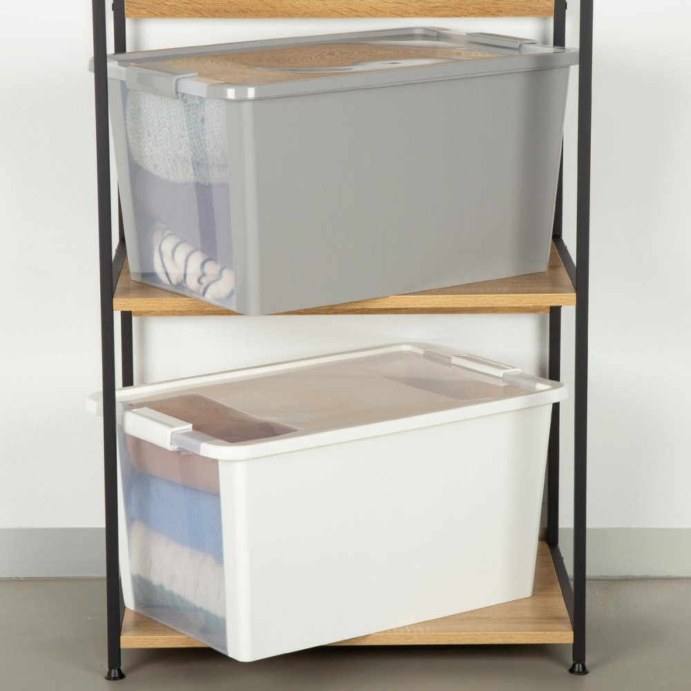 Storage Box Curver Grey Plastic 40 L 55 x 28 x 35 cm (5 Units)