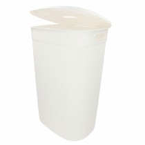 Laundry Basket Curver White Plastic 55 L 44 x 61 x 35 cm (8 Units)