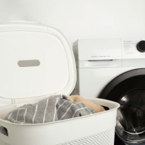 Laundry Basket Curver White Plastic 55 L 44 x 61 x 35 cm (8 Units)