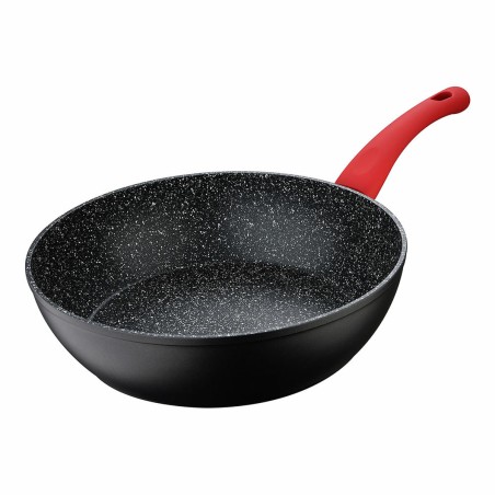 Wok Pfanne San Ignacio Toledo SG-6252 Aluminium Ø 28 cm Schwarz