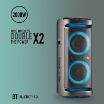 Haut-parleurs bluetooth portables NGS WILDSPACE2 Noir
