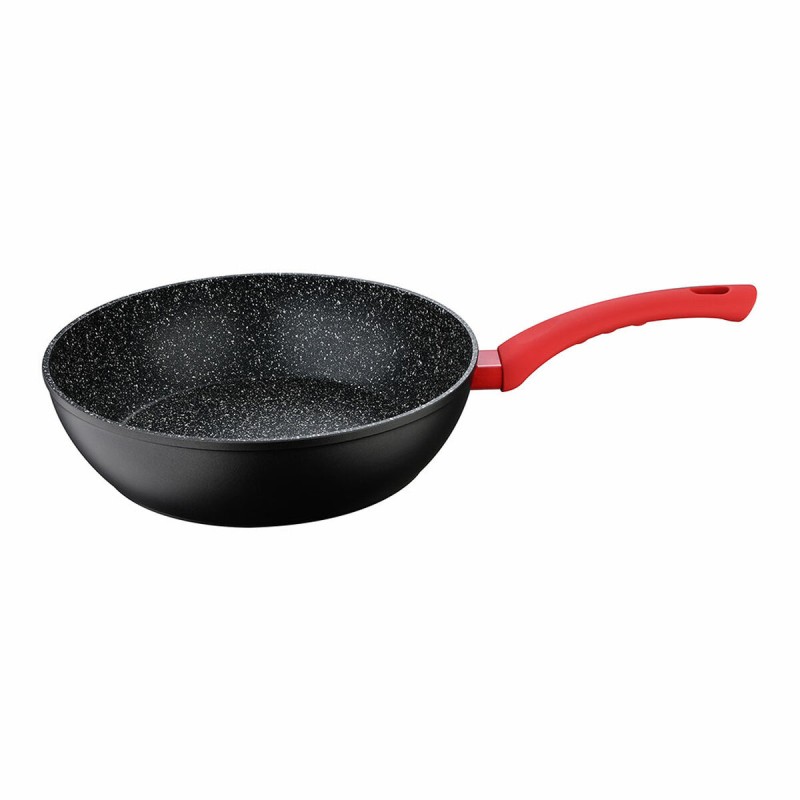 Wok Pfanne San Ignacio Toledo SG-6252 Aluminium Ø 28 cm Schwarz