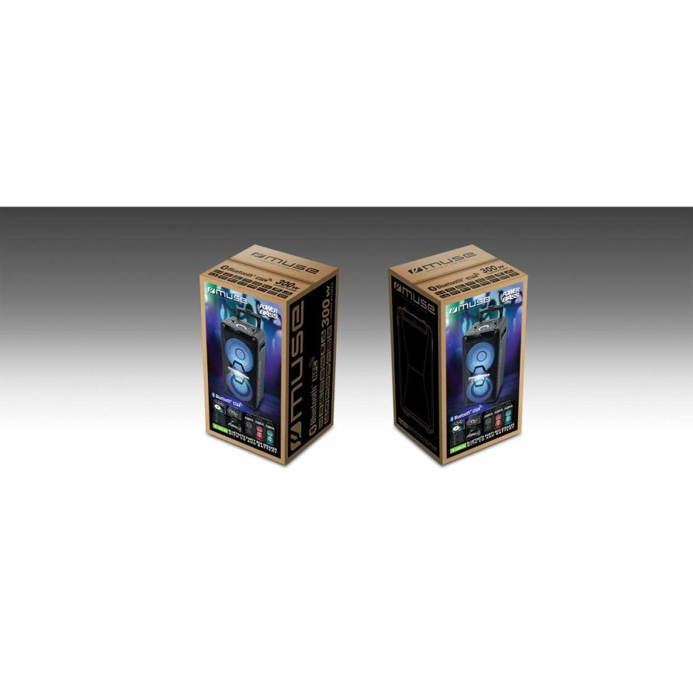 Haut-parleur portable Muse M-1920 DJ Noir 300 W