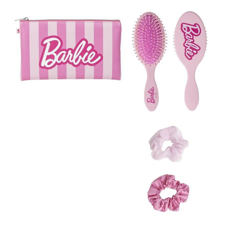 Ensemble de Beauté Barbie Rose clair Multicomposition 4 Pièces