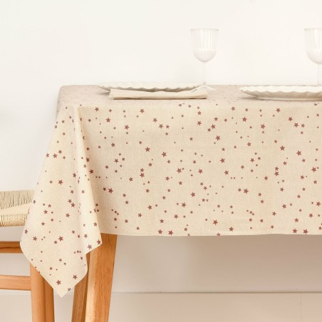 Stain-proof tablecloth Belum Merry Christmas Multicolour 155 x 155 cm