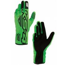 Karting Gloves OMP KS-4 Black Green