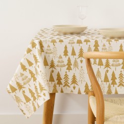 Stain-proof resined tablecloth Belum Christmas Multicolour 100 x 150 cm