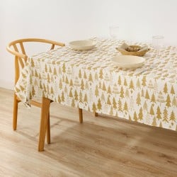 Stain-proof resined tablecloth Belum Christmas Multicolour 100 x 150 cm