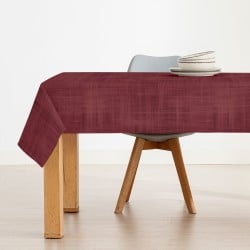 Nappe enduite antitache Belum Bordeaux 100 x 150 cm