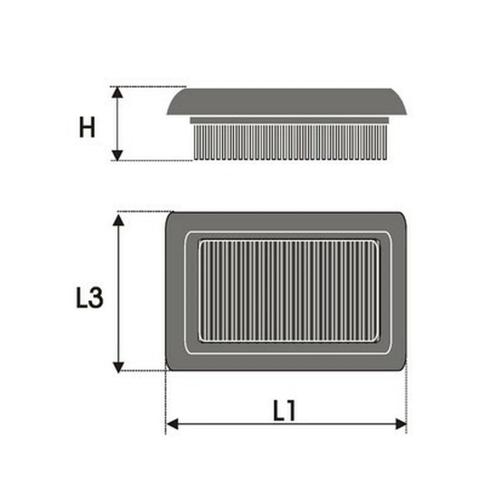 Air filter Green Filters P950374