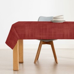 Fleckenabweisende geharzte Tischdecke Belum Christmas Rot 200 x 150 cm