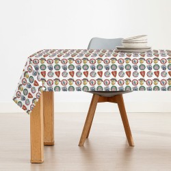 Stain-proof resined tablecloth Belum Christmas Sky Multicolour 100 x 150 cm