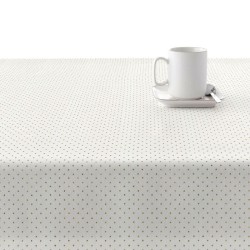 Fleckenabweisende geharzte Tischdecke Belum Dots Gold Bunt 150 x 150 cm