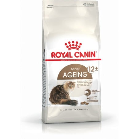 Aliments pour chat Royal Canin Senior Ageing 12+ Senior Poulet Légumes Oiseaux 4 Kg