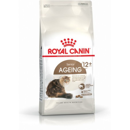 Katzenfutter Royal Canin Senior Ageing 12+ Senior Huhn Pflanzlich Vögel 4 Kg