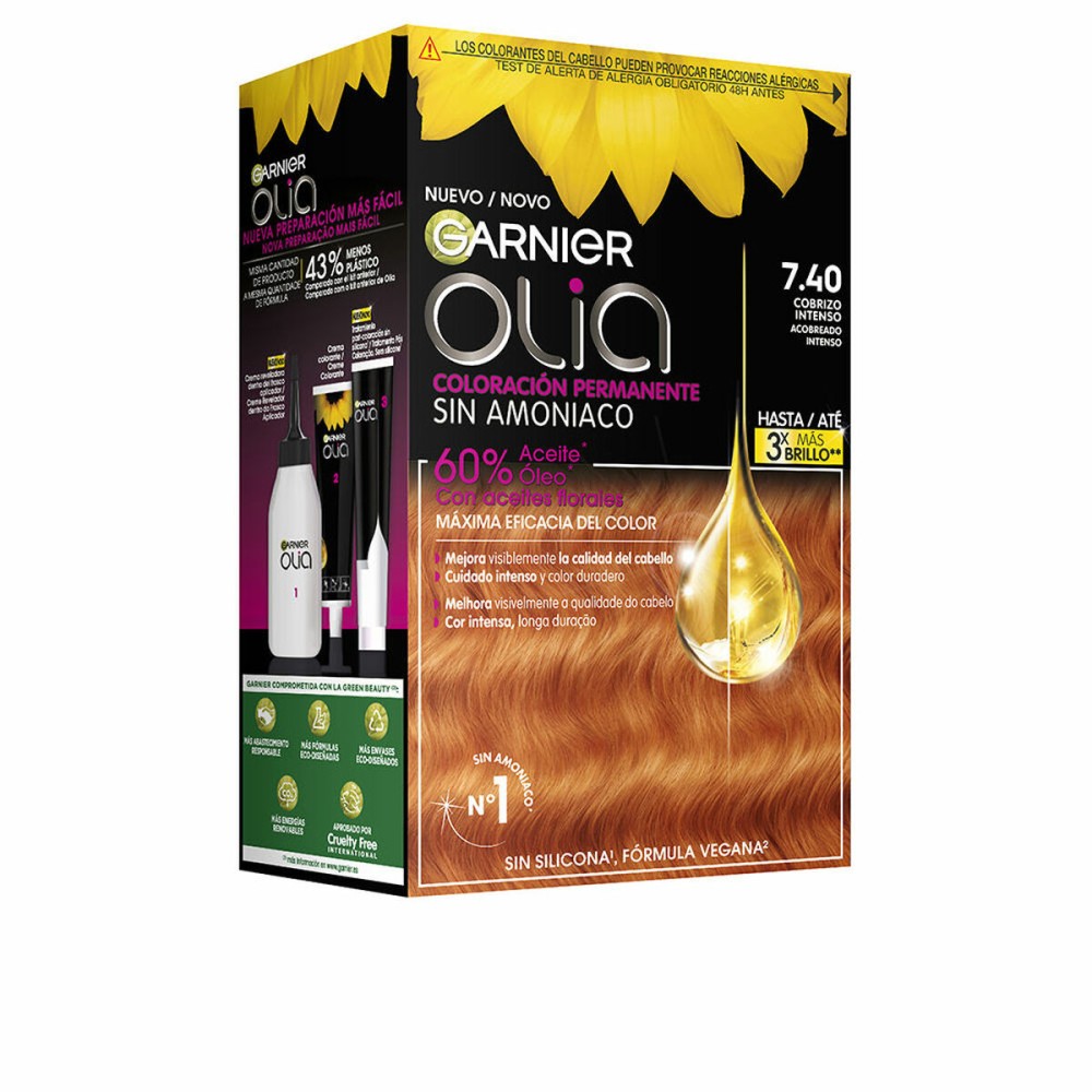 Teinture sans ammoniaque Olia Garnier