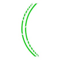 Adhésif pour jante Foliatec Vert Neón