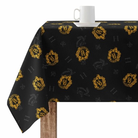 Fleckenabweisende geharzte Tischdecke Harry Potter Hufflepuff Bunt 300 x 150 cm