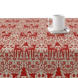 Stain-proof resined tablecloth Belum Merry Christmas Multicolour 100 x 150 cm