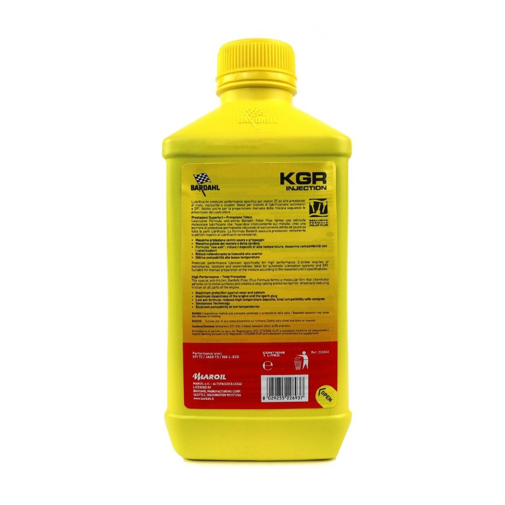 Nettoyant pour injecteurs essence Bardahl BARD226040 1 L Essence Moteur 2 temps