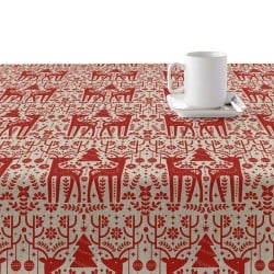 Nappe enduite antitache Belum Merry Christmas Multicouleur 150 x 150 cm