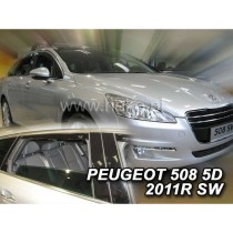 Déflecteur de vent HEKO HO26144 PEUGEOT 508 SW SW 4 Pièces