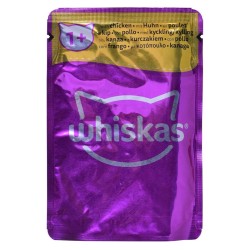 Aliments pour chat Whiskas Classic Meals Poulet Veau Agneau Oiseaux 80 x 85 g