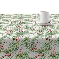 Stain-proof resined tablecloth Belum Merry Christmas Multicolour 250 x 150 cm