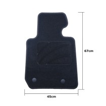 Car Floor Mat Set OCC Motorsport OCCBW0053 Bmw F34 Serie 3 Gt 5 Pieces