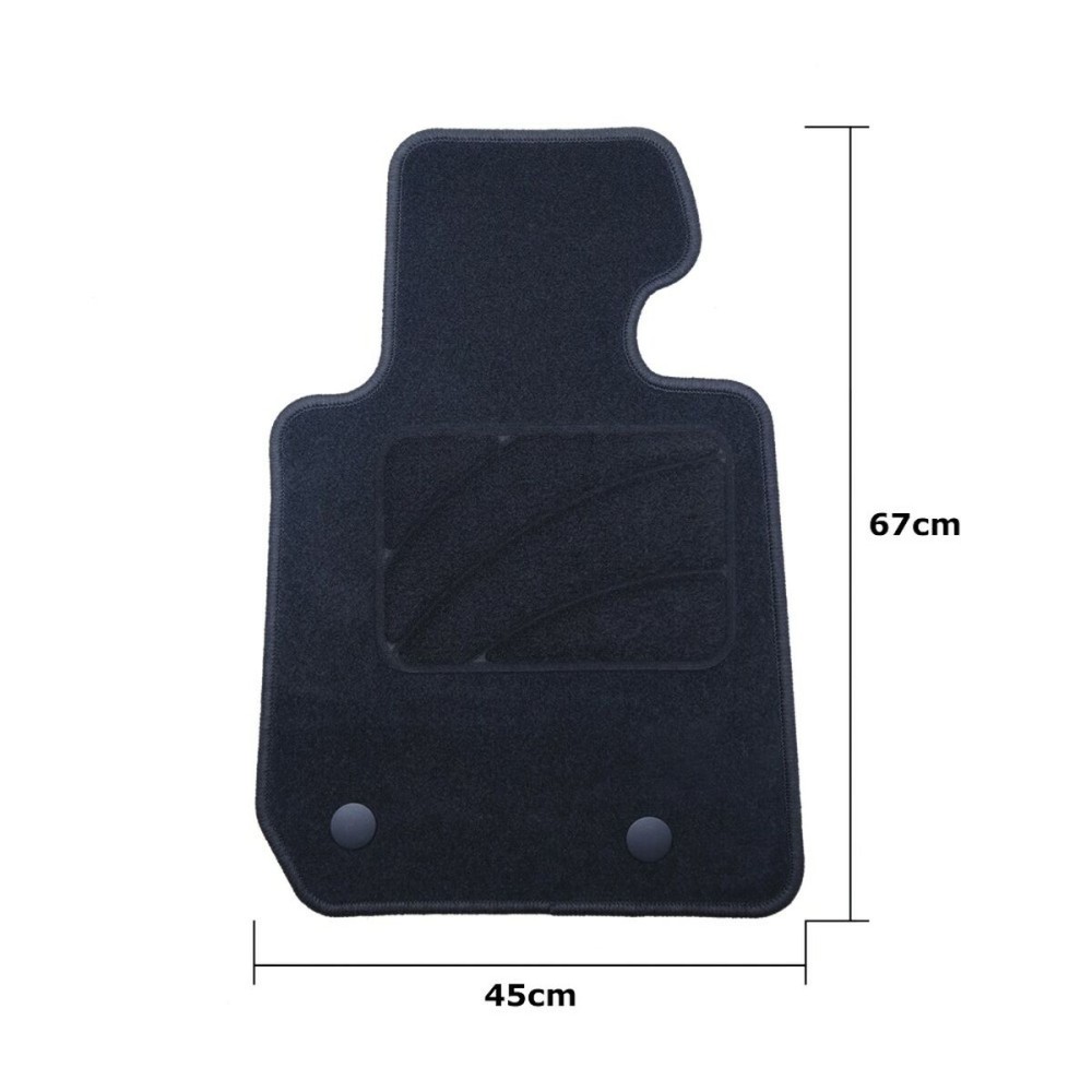 Car Floor Mat Set OCC Motorsport OCCBW0053 Bmw F34 Serie 3 Gt 5 Pieces