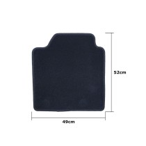 Car Floor Mat Set OCC Motorsport OCCBW0053 Bmw F34 Serie 3 Gt 5 Pieces