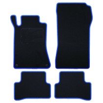 Auto-Fußmatten-Set OCC Motorsport OCCMC0058BL Schwarz Mercedes W203 Clase C Sedan-CLC 5 Stücke